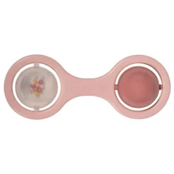 Little Dutch Rattle with balls - Pink - Essentials New