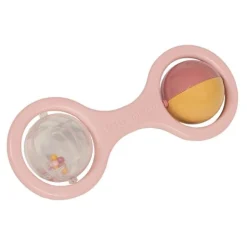 Little Dutch Rattle with balls - Pink - Essentials New