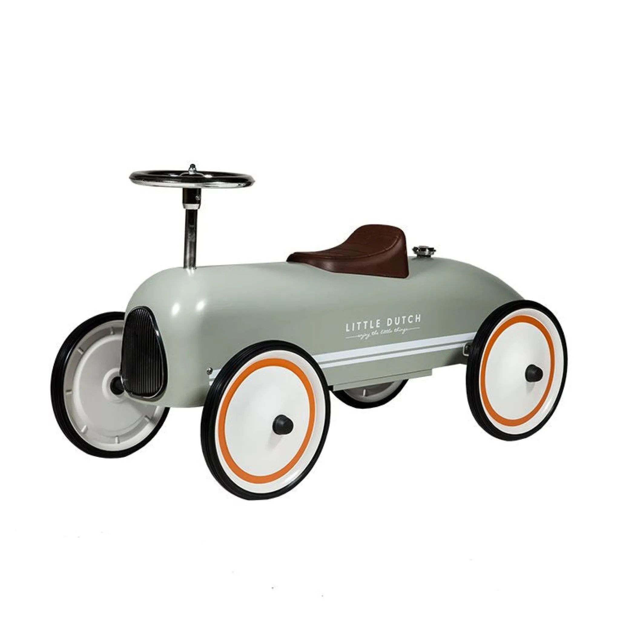 Little Dutch Retro Ride-on Car - Olive Online