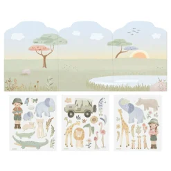Little Dutch Reusable sticker book - Jim and Rosa Best