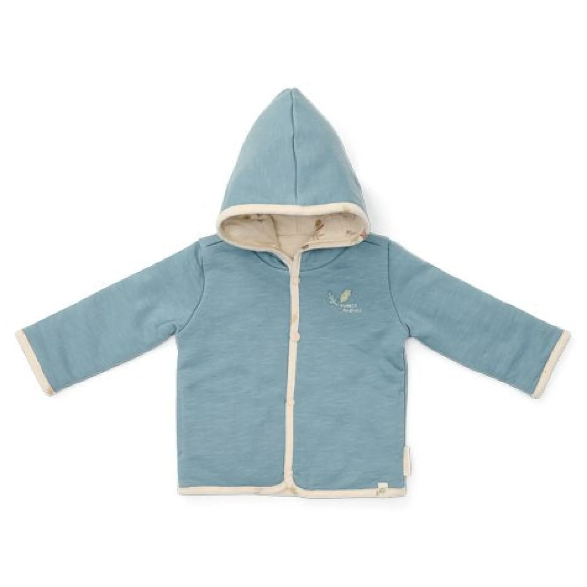 Little Dutch Reversible jacket - Blue - Forest Friends Hot
