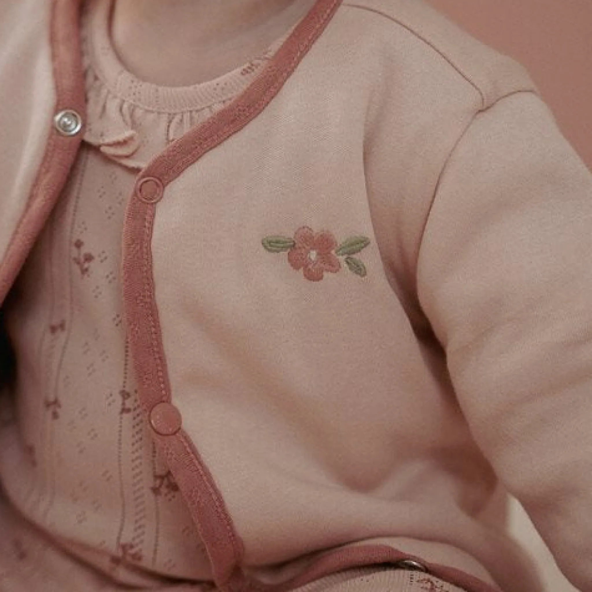 Little Dutch Reversible jacket - Pink - Fairy Garden New