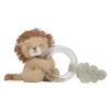 Little Dutch Ring Rattle Lion - Yellow Clearance