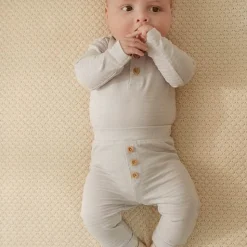 Little Dutch Romper long sleeve - Blue - Forest Friends Outlet