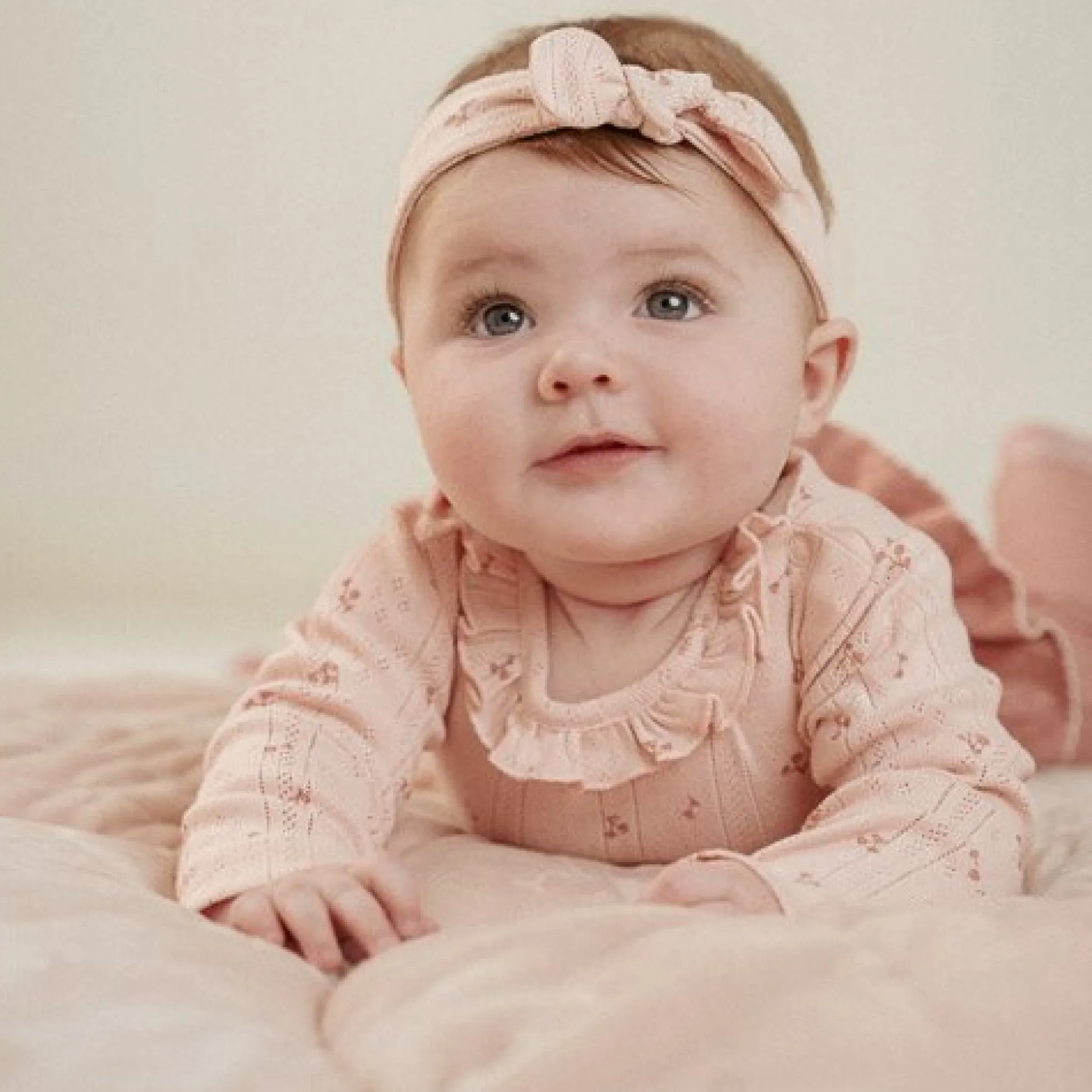 Little Dutch Romper long sleeve - Pink - Fairy Garden - Fairy Flowers Outlet