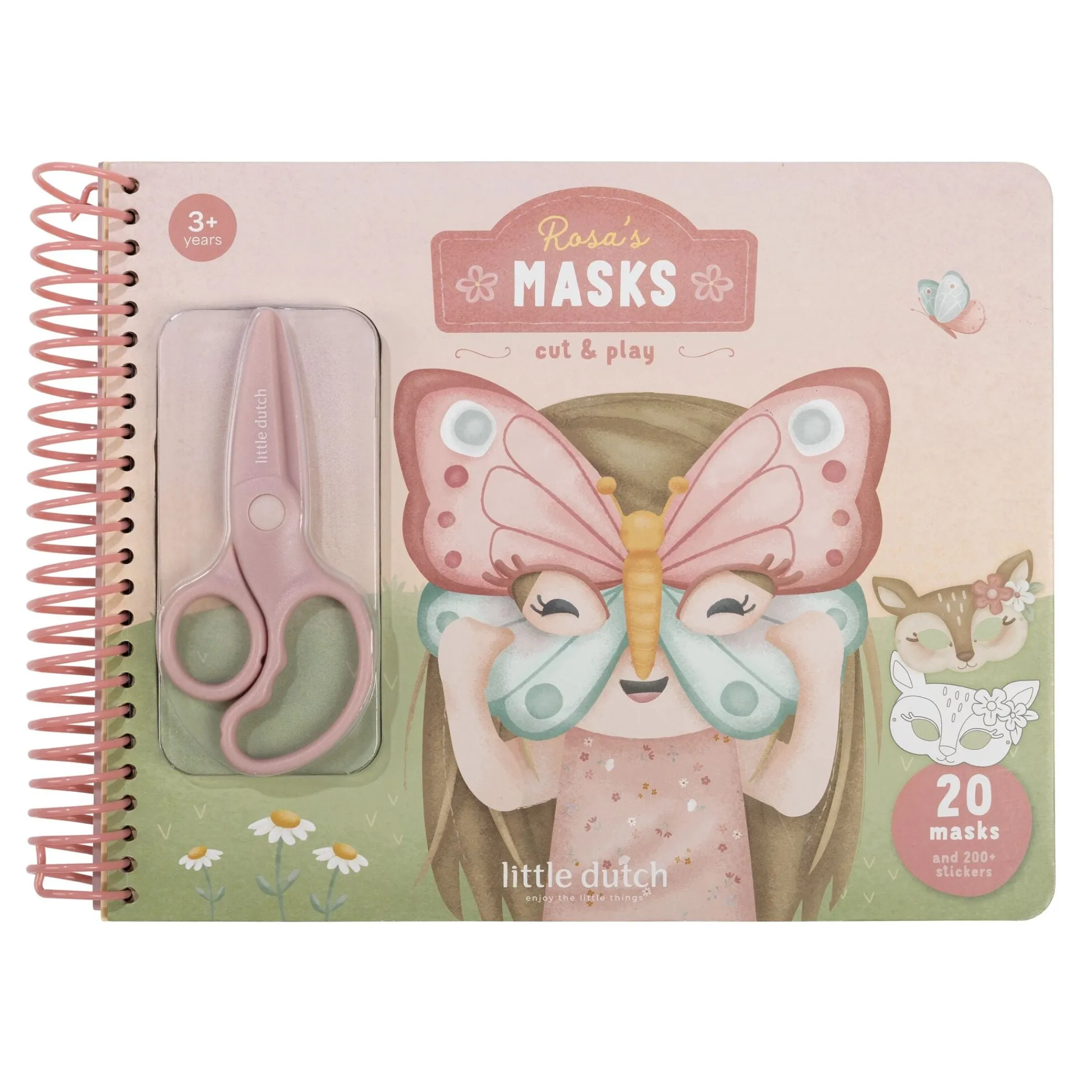 Little Dutch Scrapbook - Essentials - Rosa New