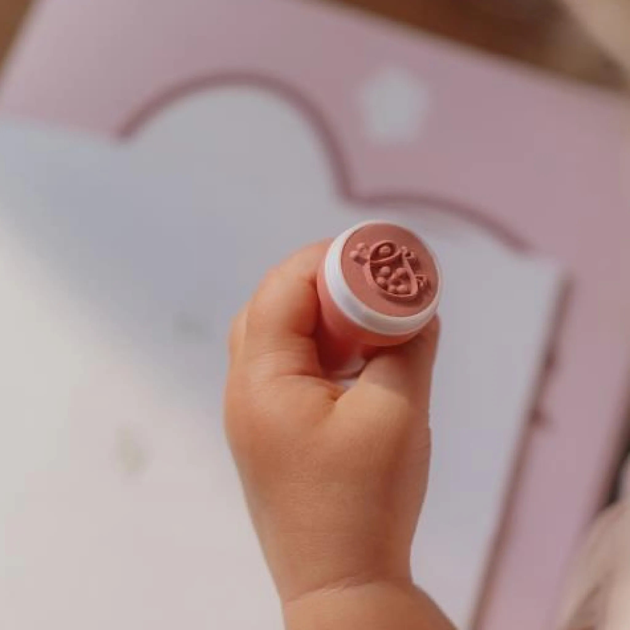 Little Dutch Self Inking Stamps - Pink - Fairy Garden