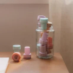 Little Dutch Self Inking Stamps - Pink - Fairy Garden