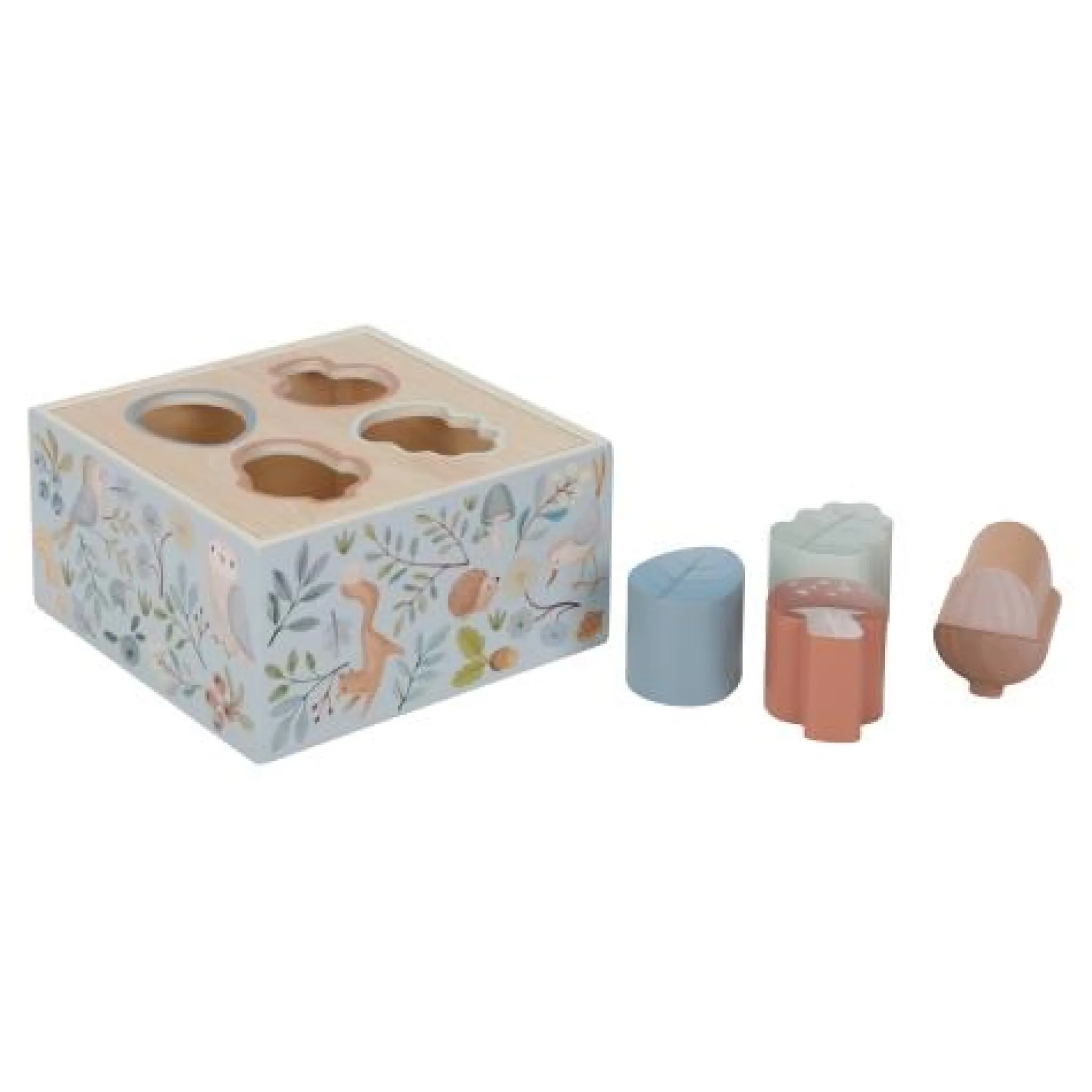 Little Dutch Shape sorter - Blue - Forest Friends Best
