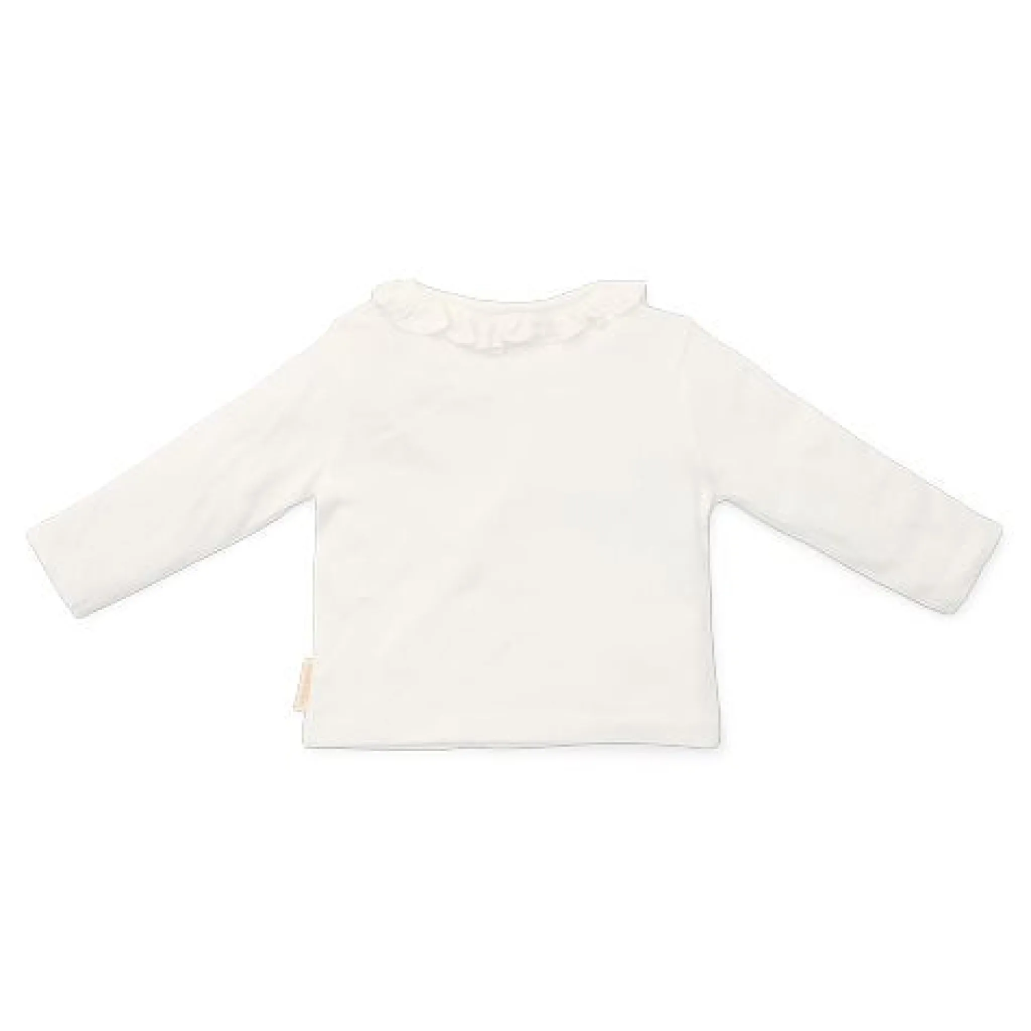 Little Dutch Shirt long sleeve - Ruffles - White - Fairy Garden Online