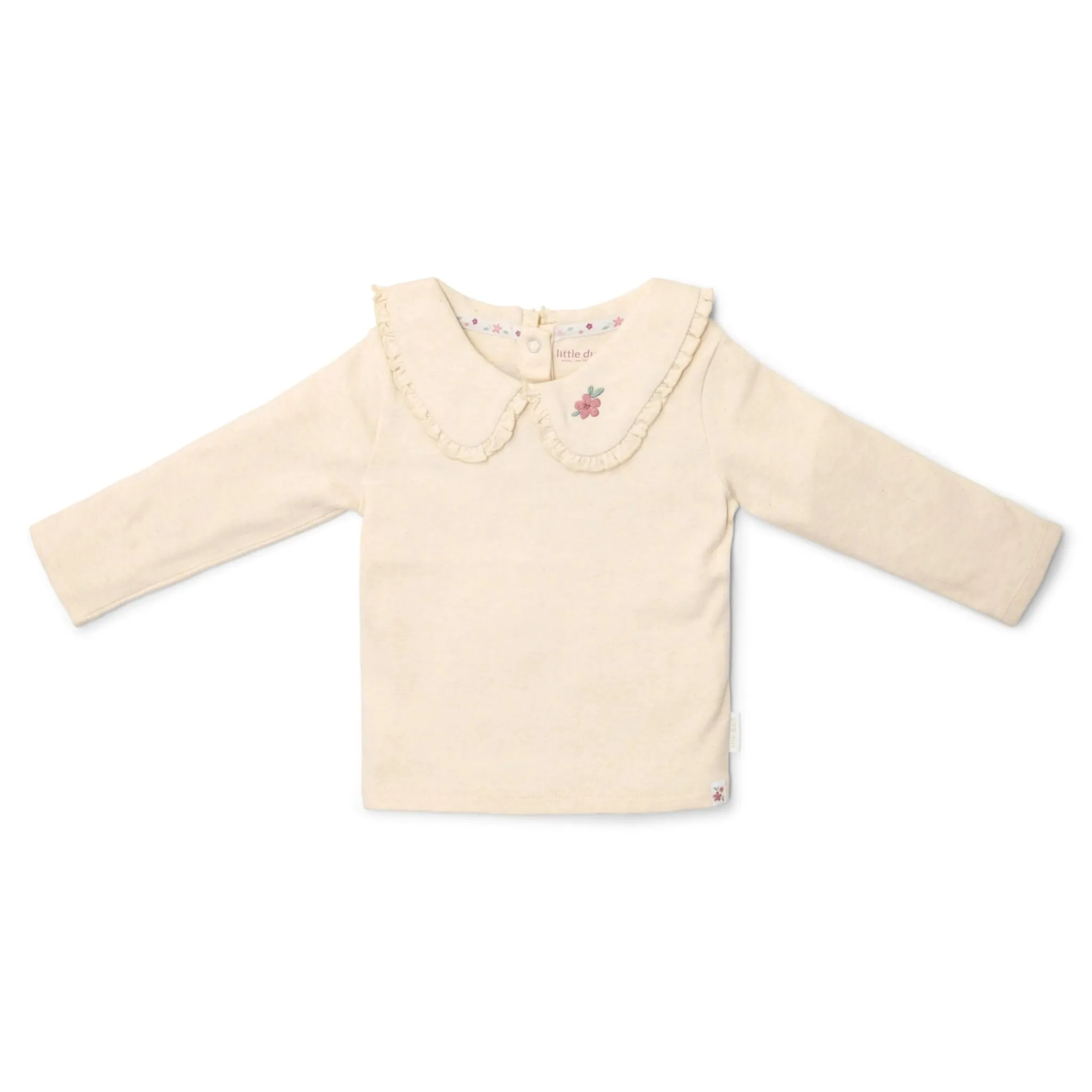 Little Dutch Shirt long sleeve - Sand - Fairy Garden Discount