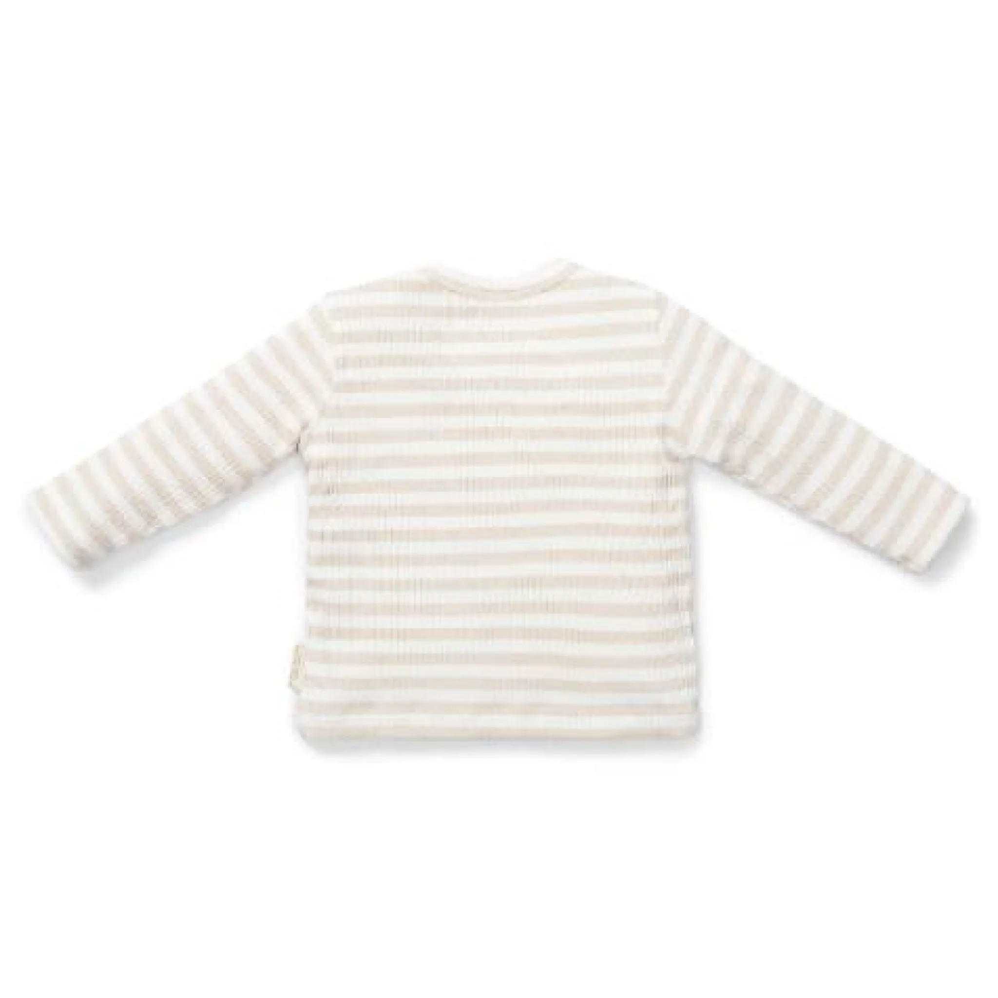 Little Dutch Shirt Long Sleeve - Sand - Newborn Naturals
