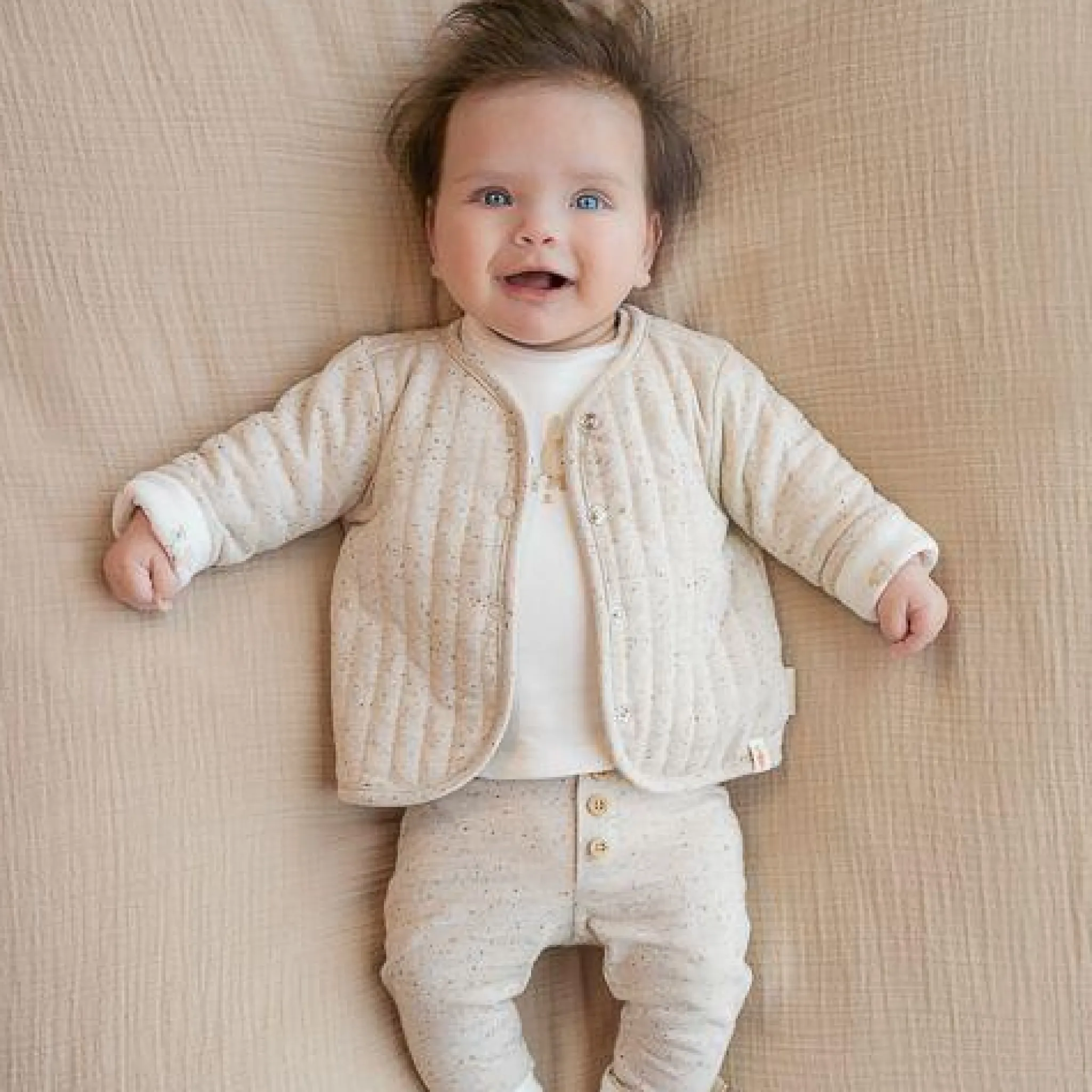Little Dutch Shirt Long Sleeve - White - Newborn Naturals Outlet