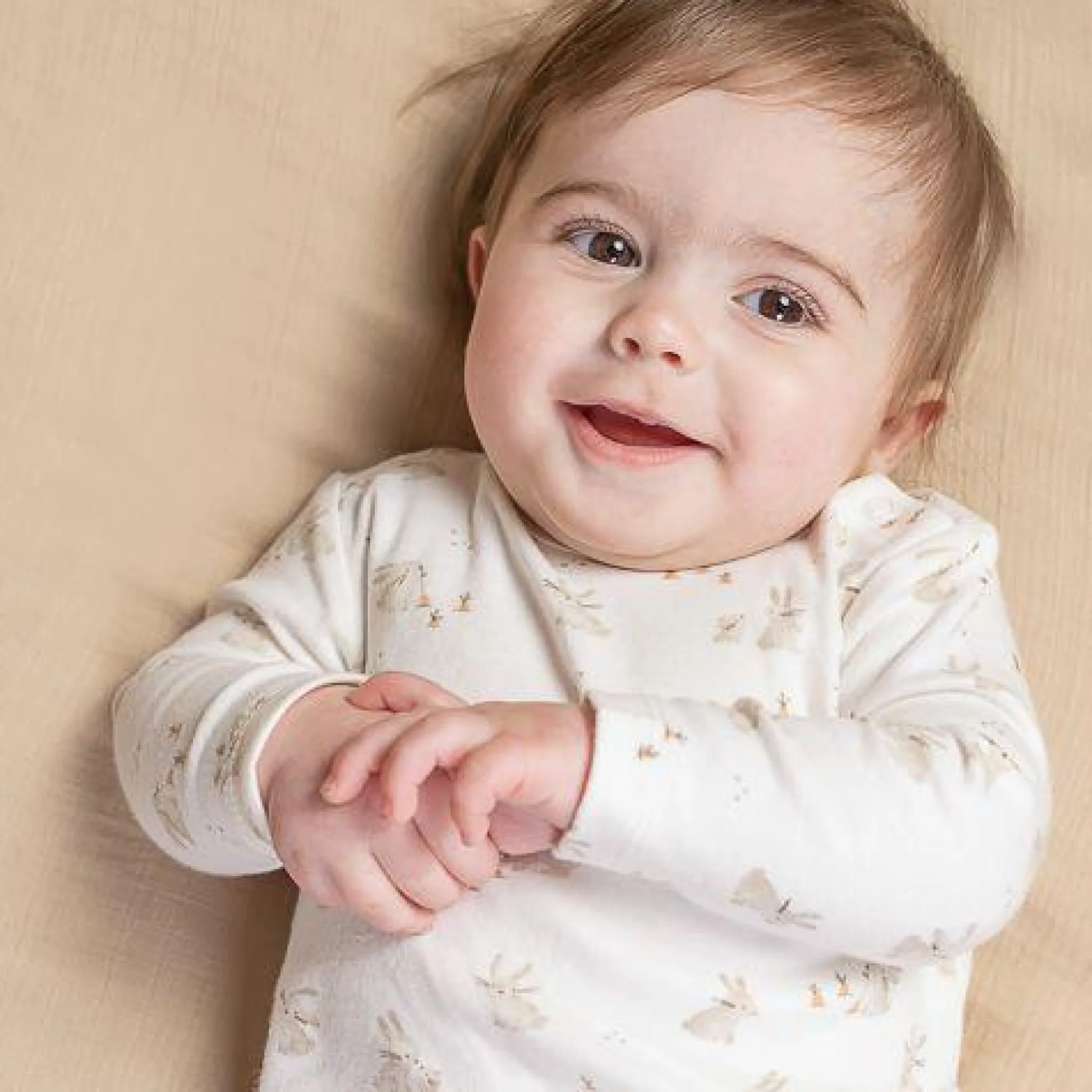 Little Dutch Shirt long sleeve - White - Newborn Naturals - Baby Bunny Discount