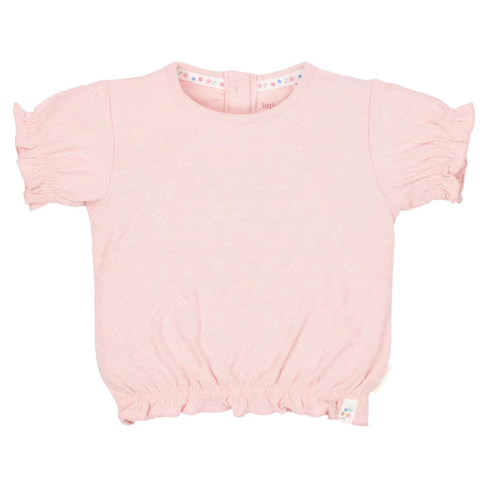 Little Dutch Shirt short sleeve - Pink Sale