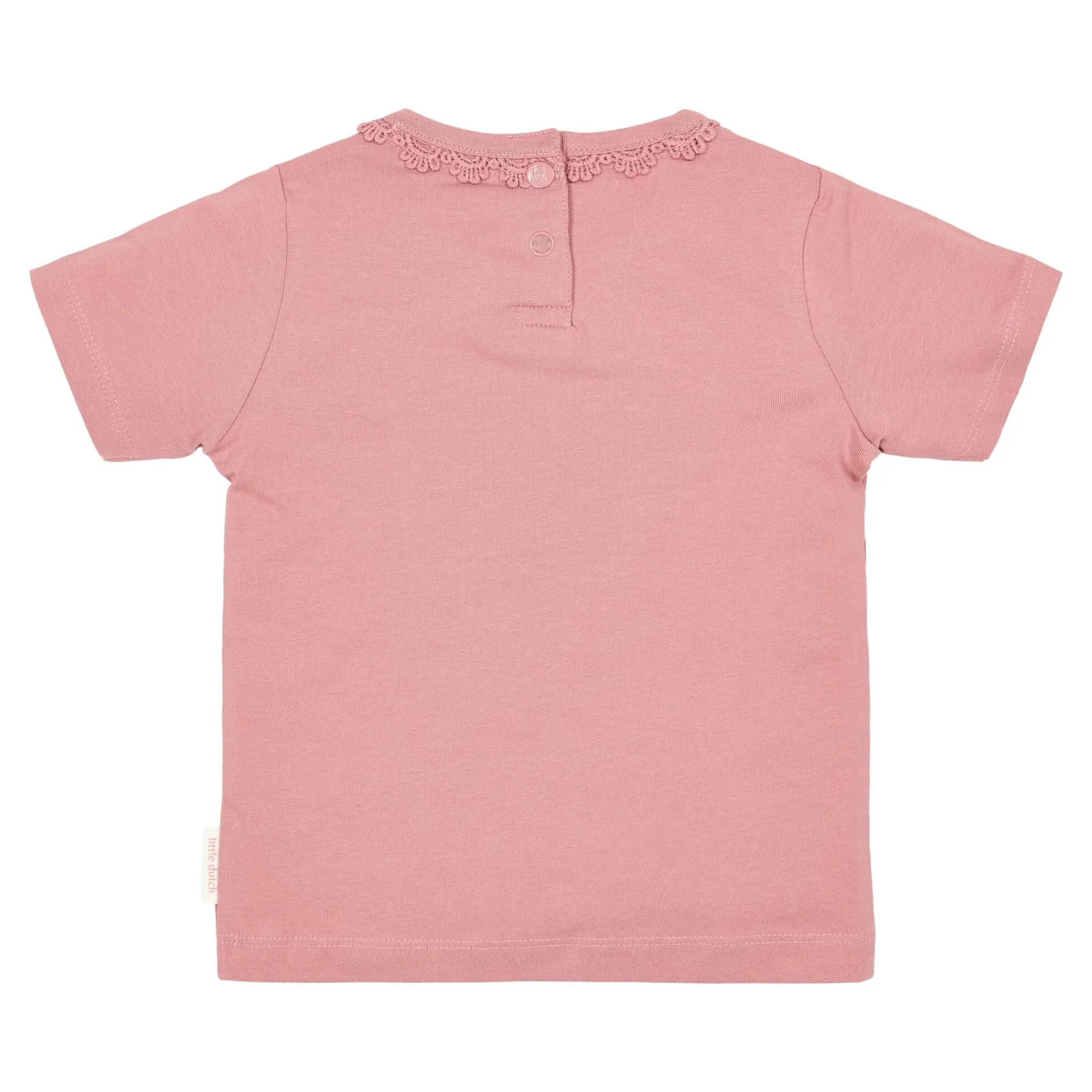 Little Dutch Shirt short sleeve - Ruffles - Pink Online