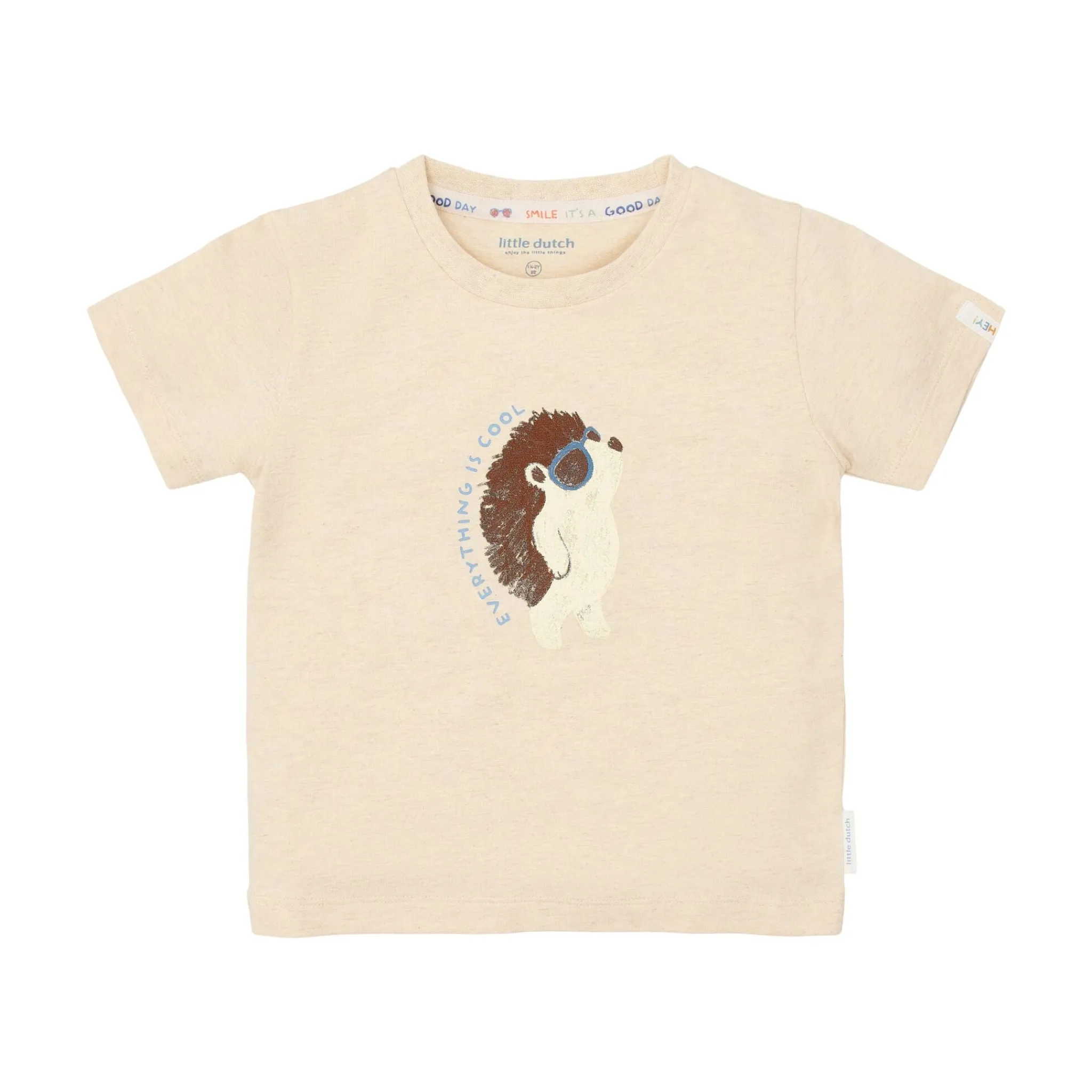 Little Dutch Shirt short sleeve - Sand - Hedgehog Outlet