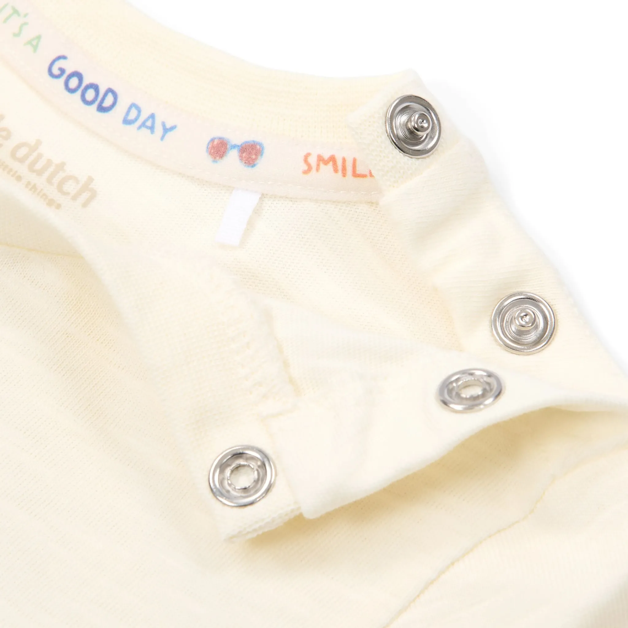 Little Dutch Shirt short sleeve - White Discount