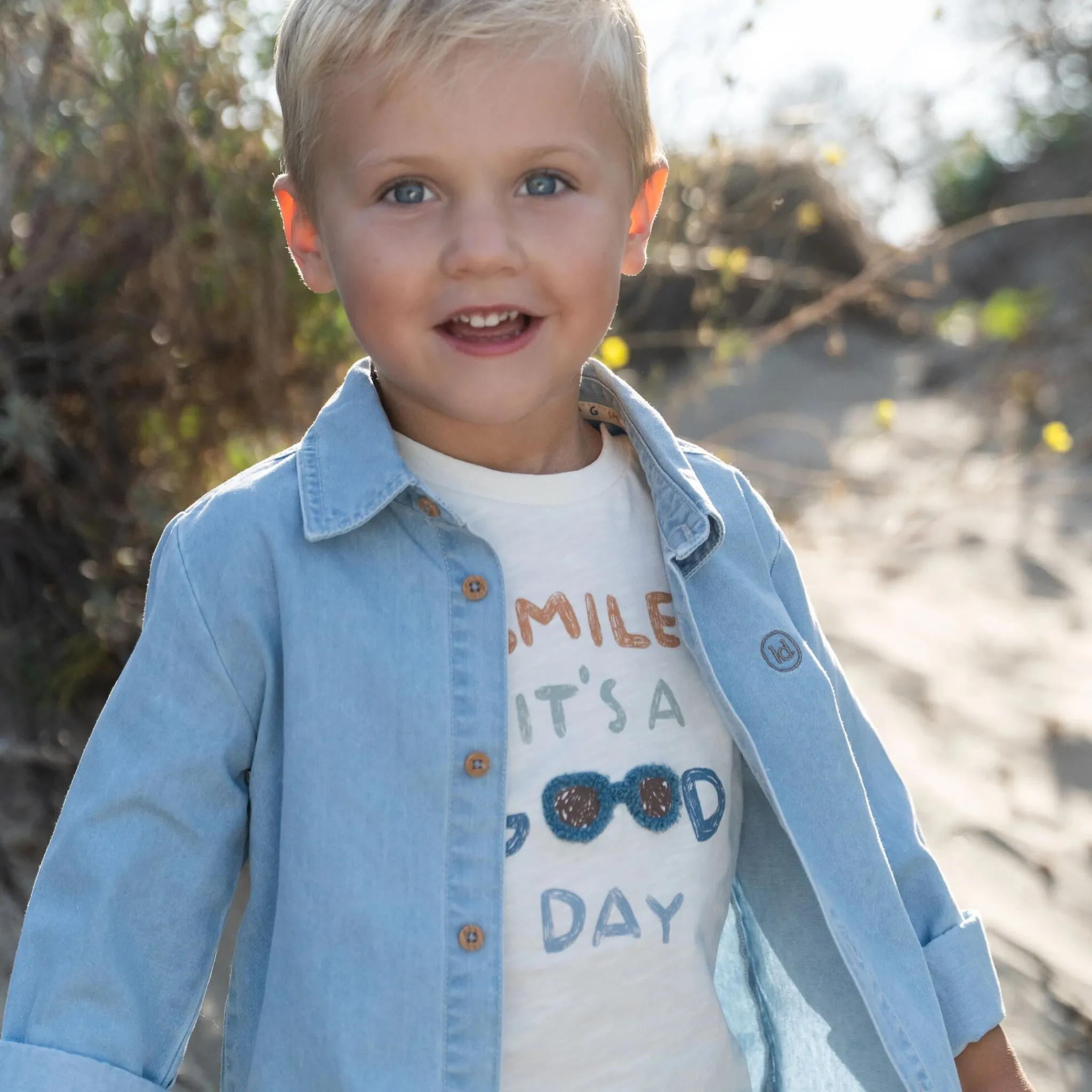 Little Dutch Shirt short sleeve - White Discount