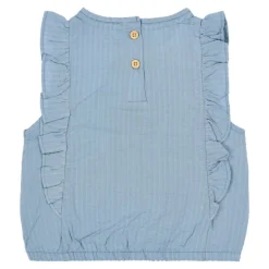 Little Dutch Shirt sleeveless - Blue Sale