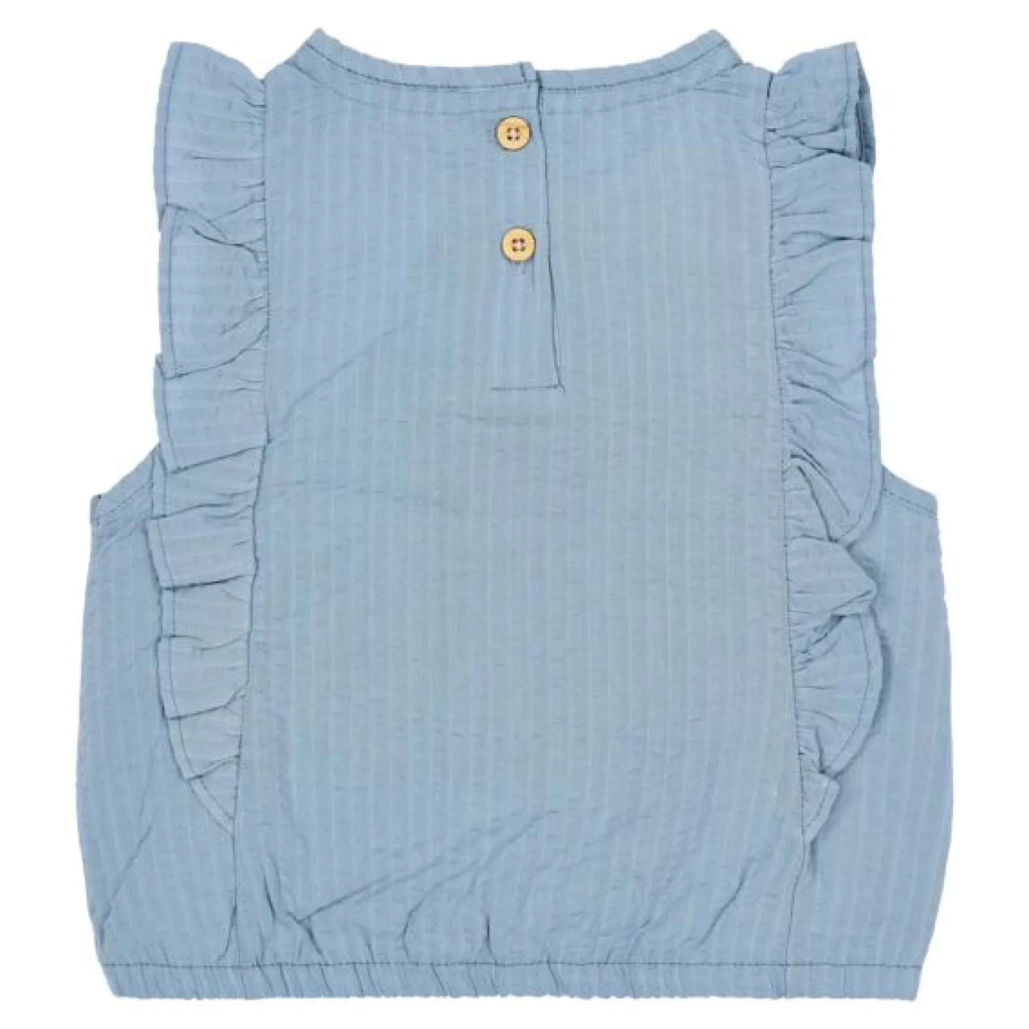 Little Dutch Shirt sleeveless - Blue Sale