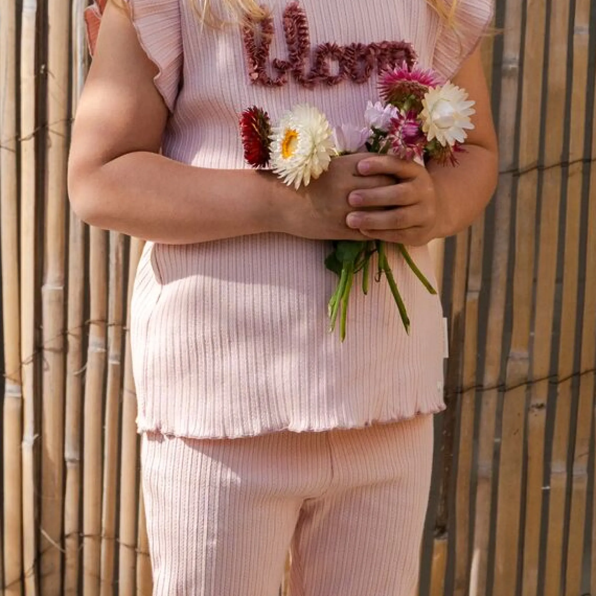 Little Dutch Shirt sleeveless - Pink Discount