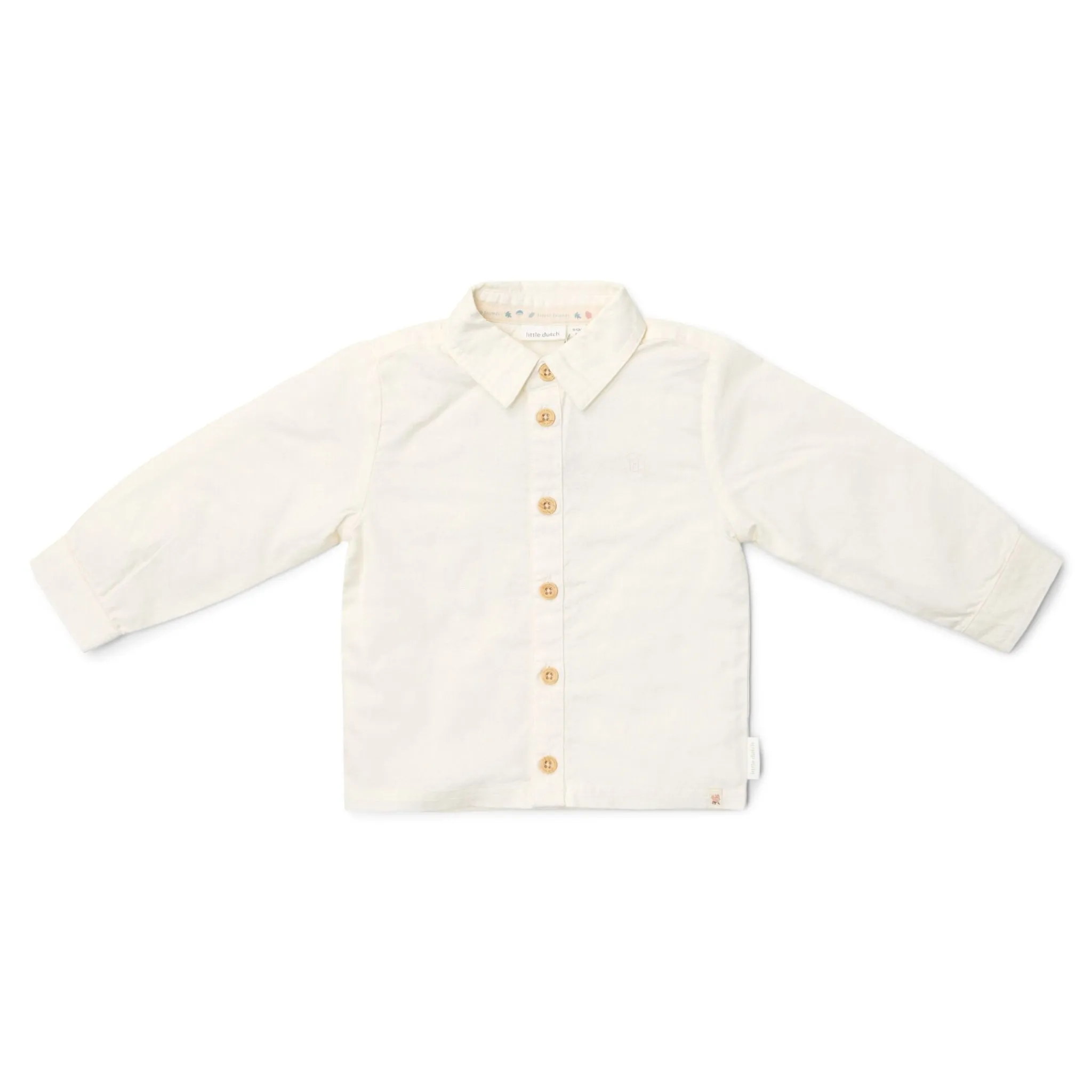 Little Dutch Shirt - White - Forest Friends Discount