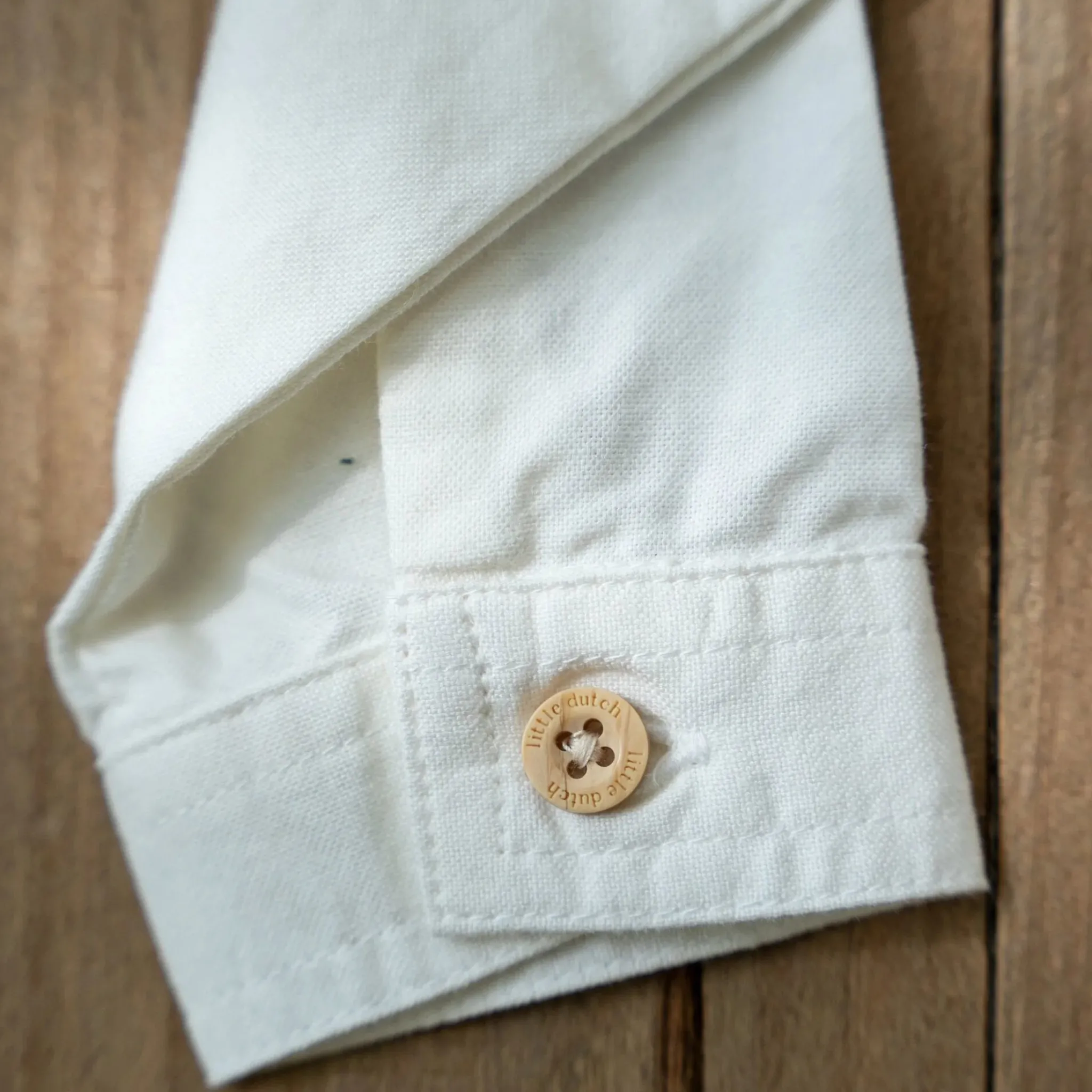 Little Dutch Shirt - White - Forest Friends Discount