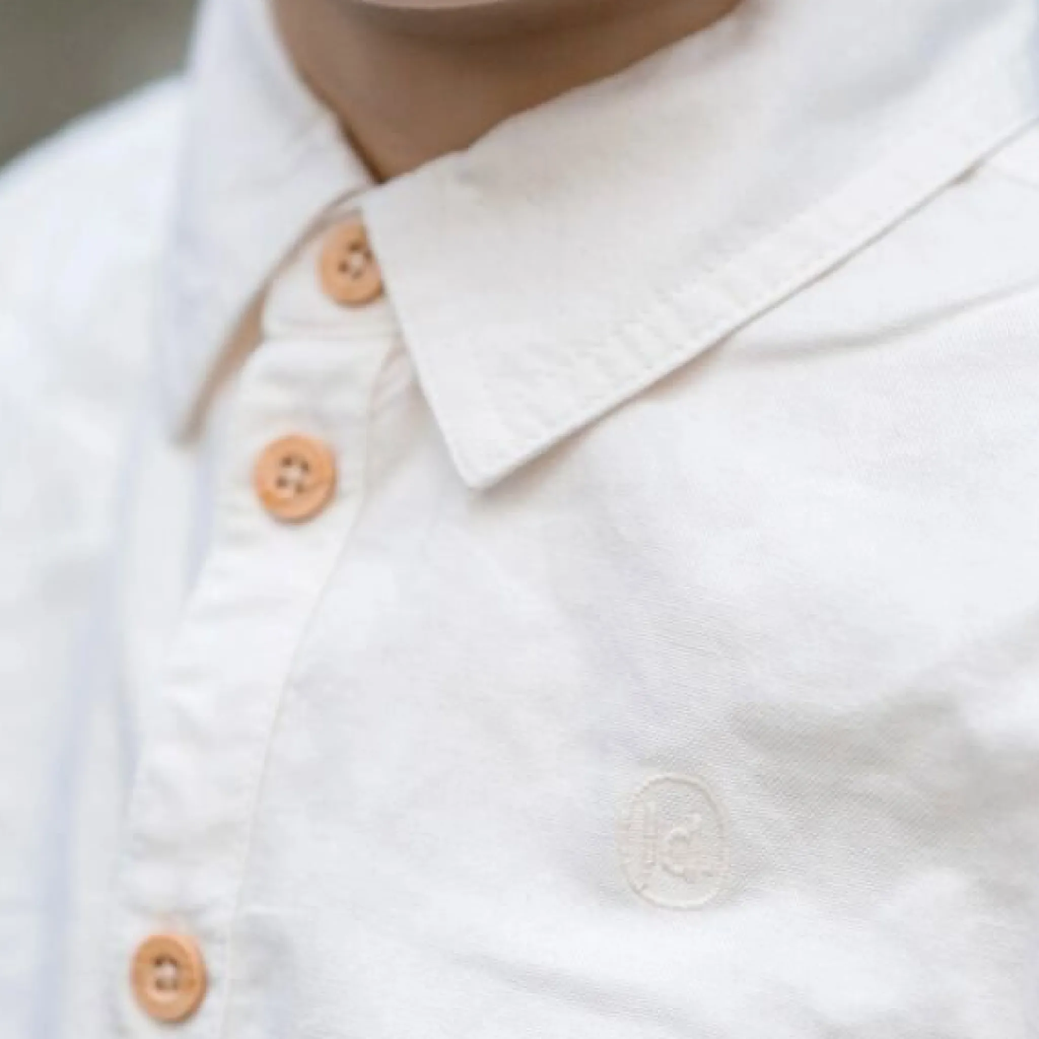 Little Dutch Shirt - White - Forest Friends Discount