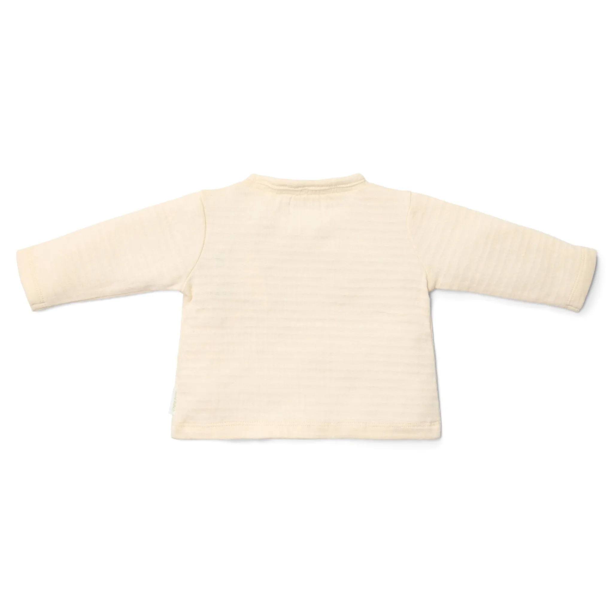 Little Dutch Shirt wrap long sleeve - Beige - Newborn Naturals