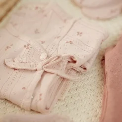 Little Dutch Shirt wrap long sleeve - Pink - Fairy Garden - Fairy Flowers Outlet