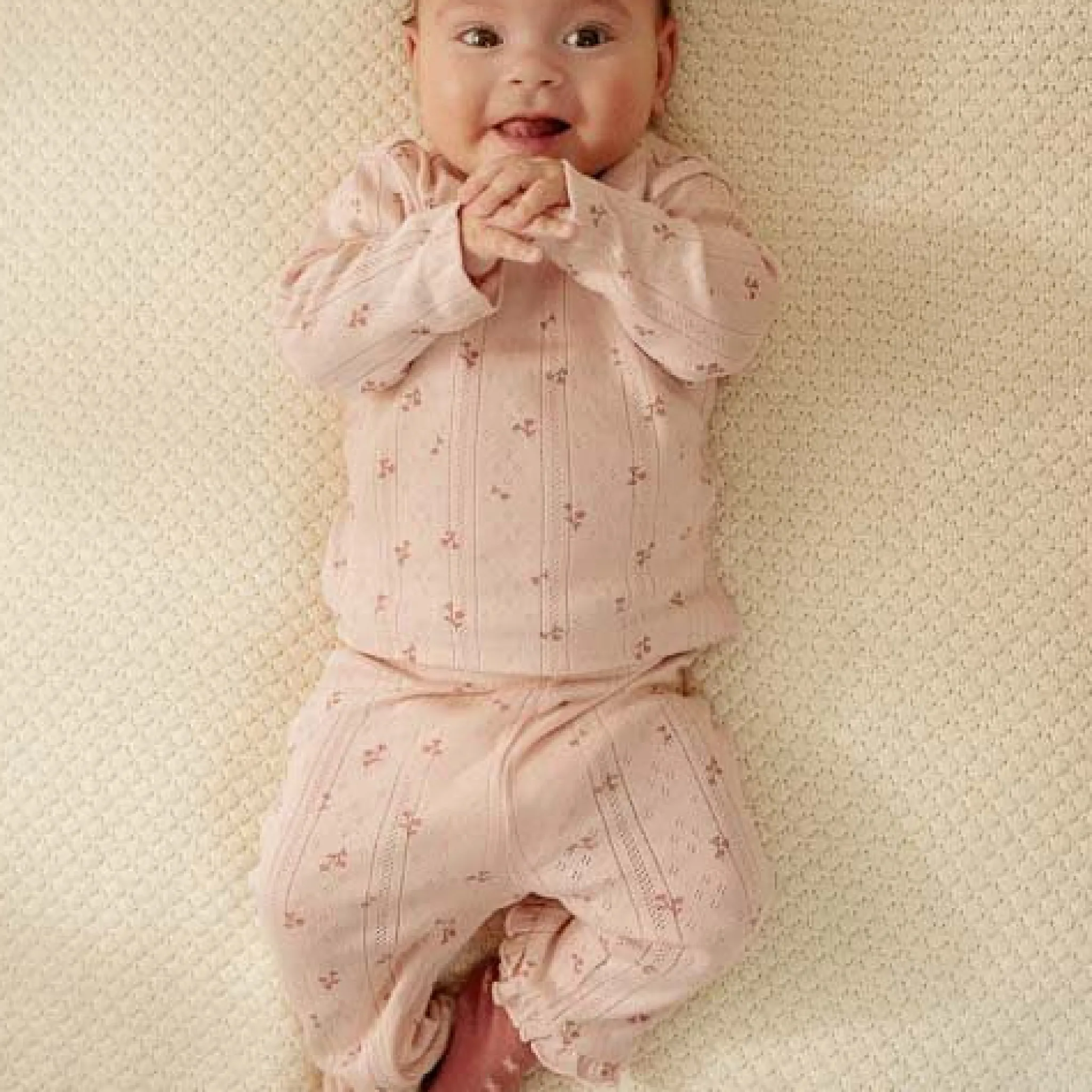 Little Dutch Shirt wrap long sleeve - Pink - Fairy Garden - Fairy Flowers Outlet