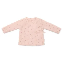 Little Dutch Shirt wrap long sleeve - Pink - Fairy Garden - Fairy Flowers Outlet