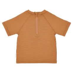 Little Dutch Short sleeve swim shirt - Brown Clearance