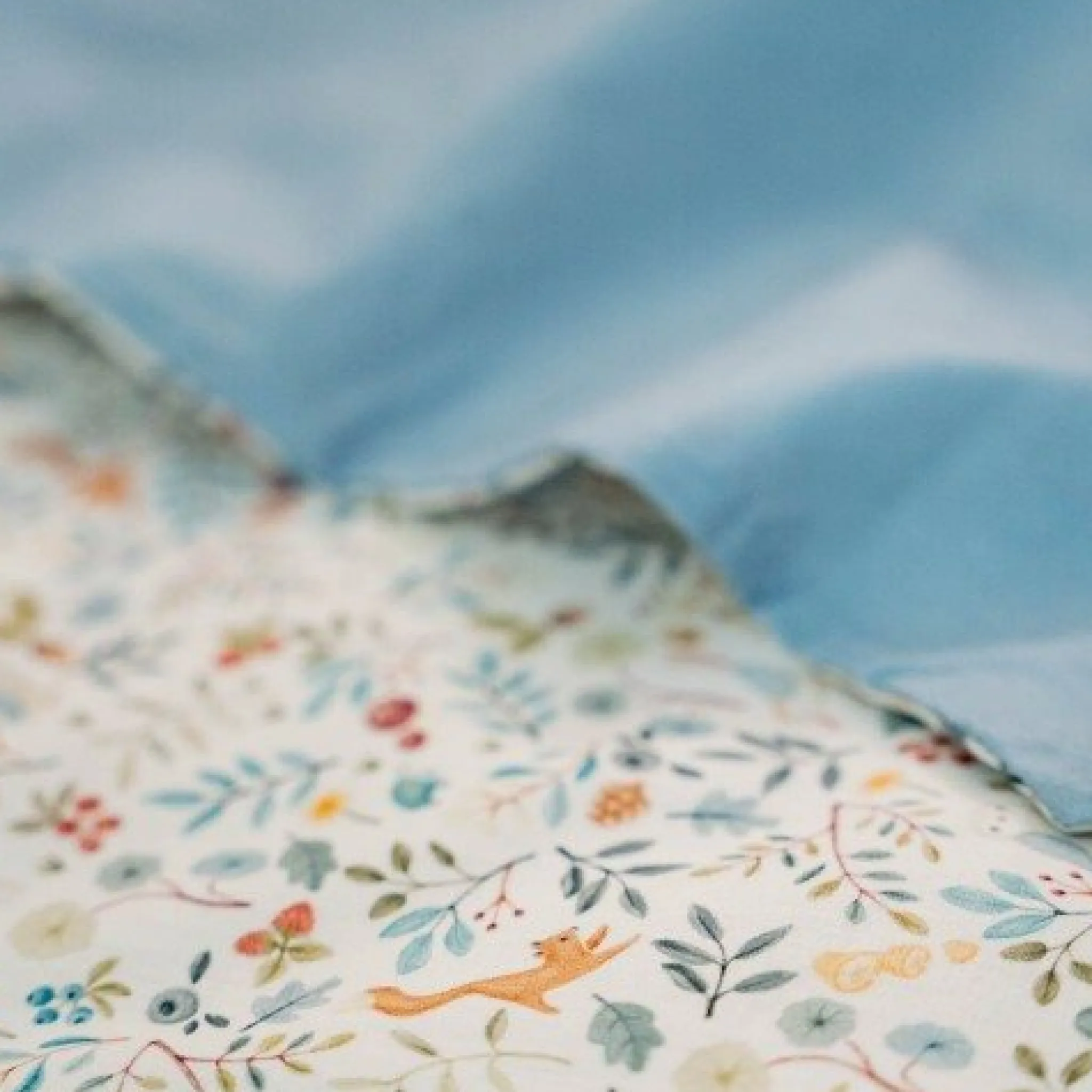 Little Dutch Single duvet cover - Multicolored - Forest Friends - Forest Wonders Hot
