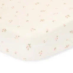 Little Dutch Single fitted sheet - White - Fairy Garden - Fairy Blossom Outlet
