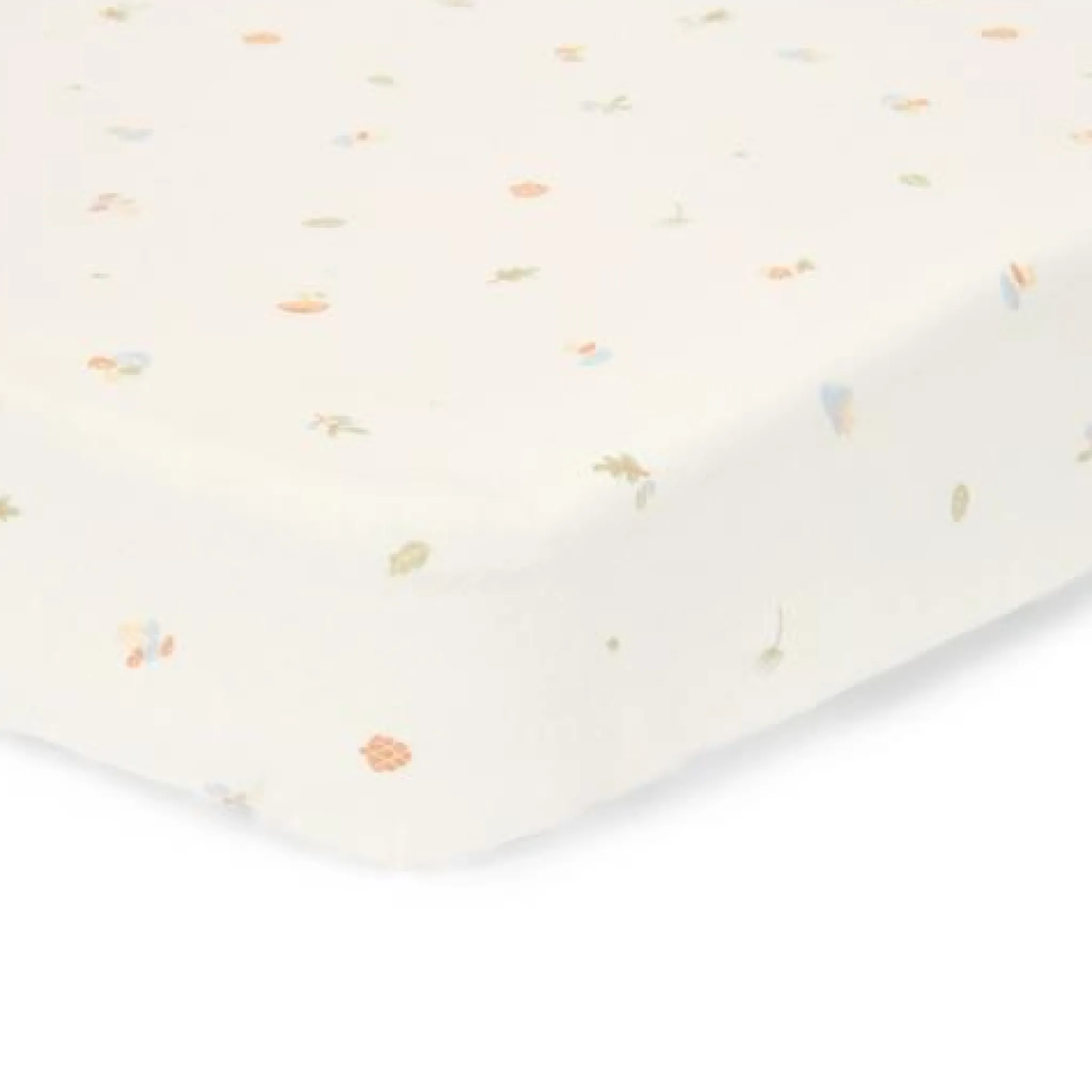 Little Dutch Single fitted sheet - White - Size single - Forest Friends - Forest Treasures New