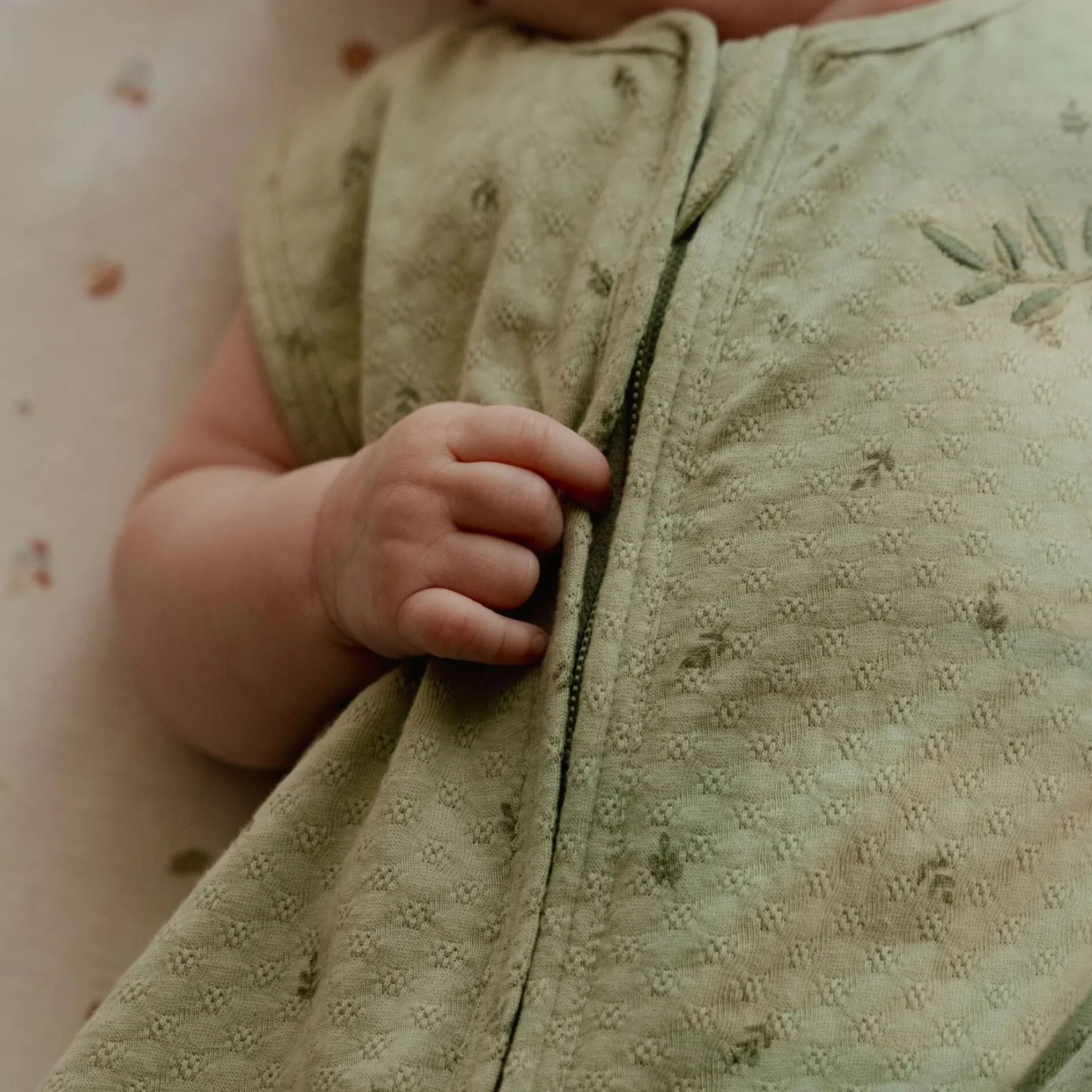 Little Dutch Sleeping bag summer - Green - Size 110 cm - Essentials