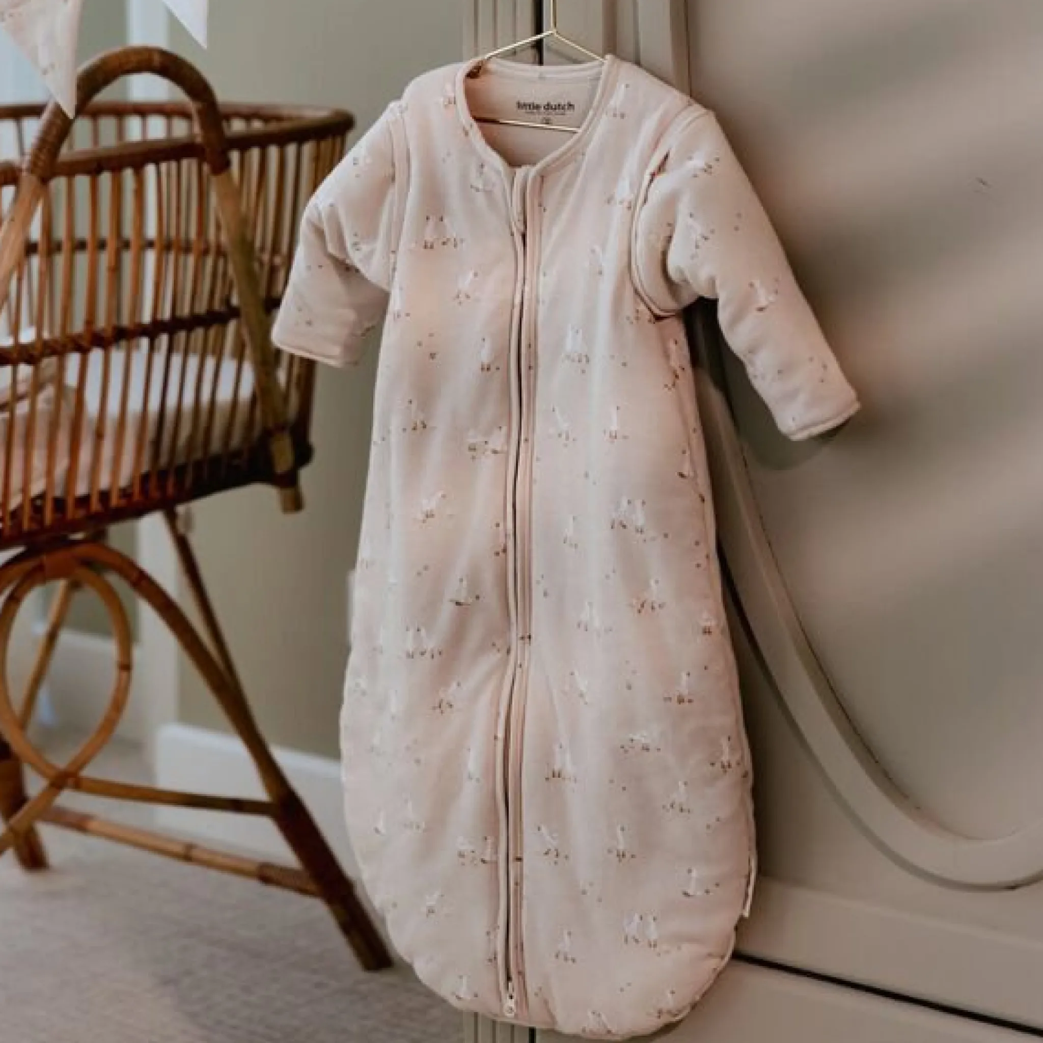 Little Dutch Sleeping bag winter – Beige – Size 60 cm – Newborn Naturals – Little Goose New