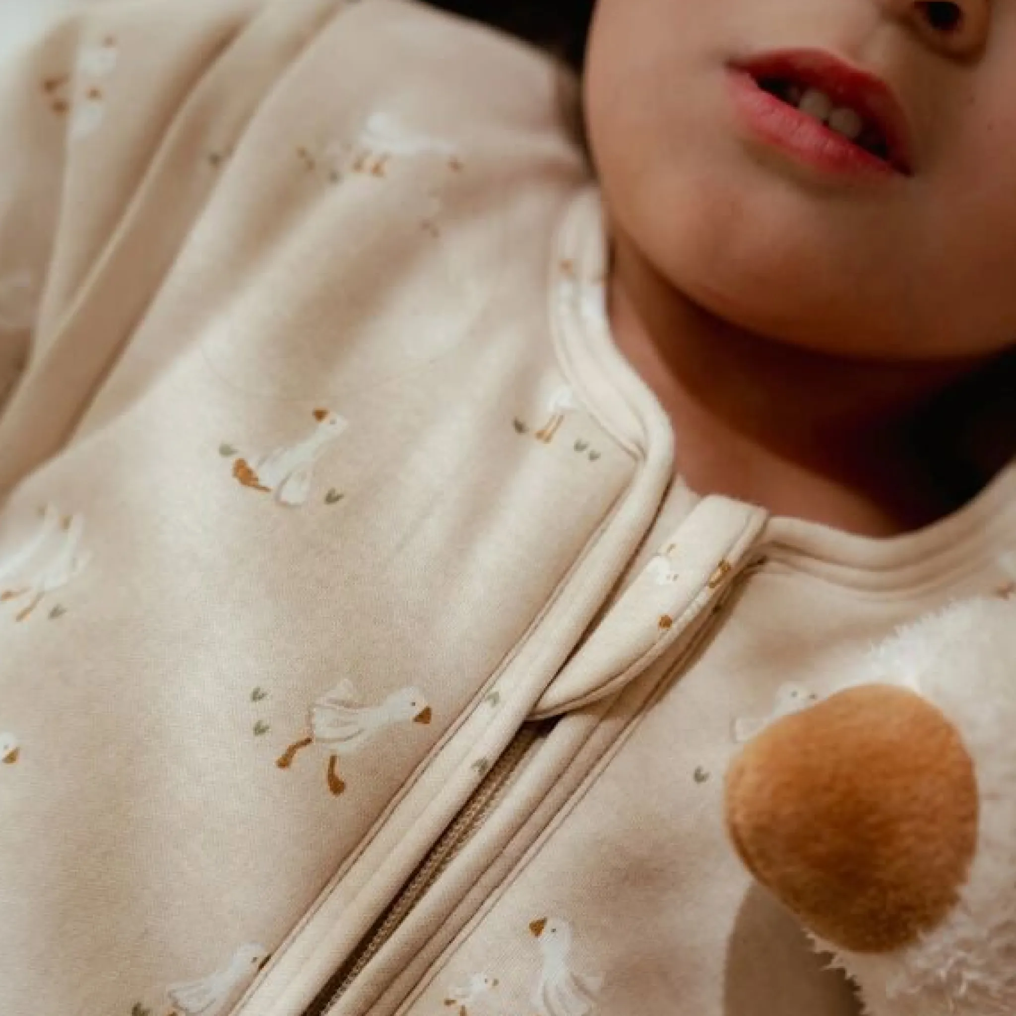 Little Dutch Sleeping bag winter – Beige – Size 90 cm – Newborn Naturals – Little Goose Hot