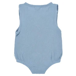 Little Dutch Sleeveless romper - Blue Sale