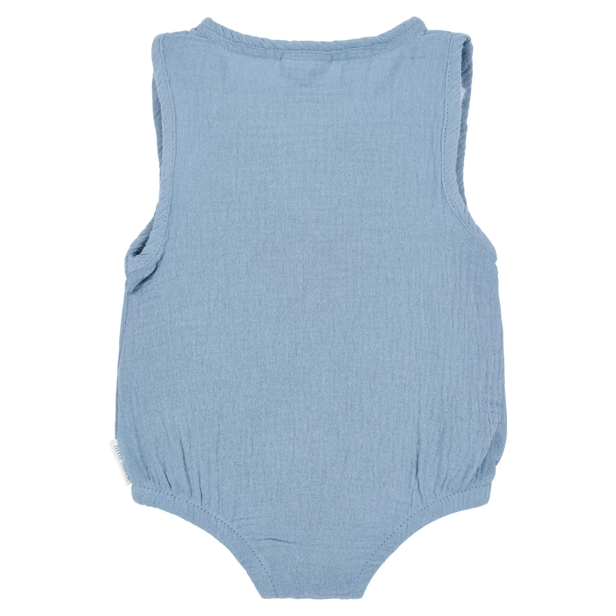 Little Dutch Sleeveless romper - Blue Sale