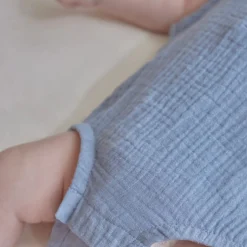 Little Dutch Sleeveless romper - Blue Sale
