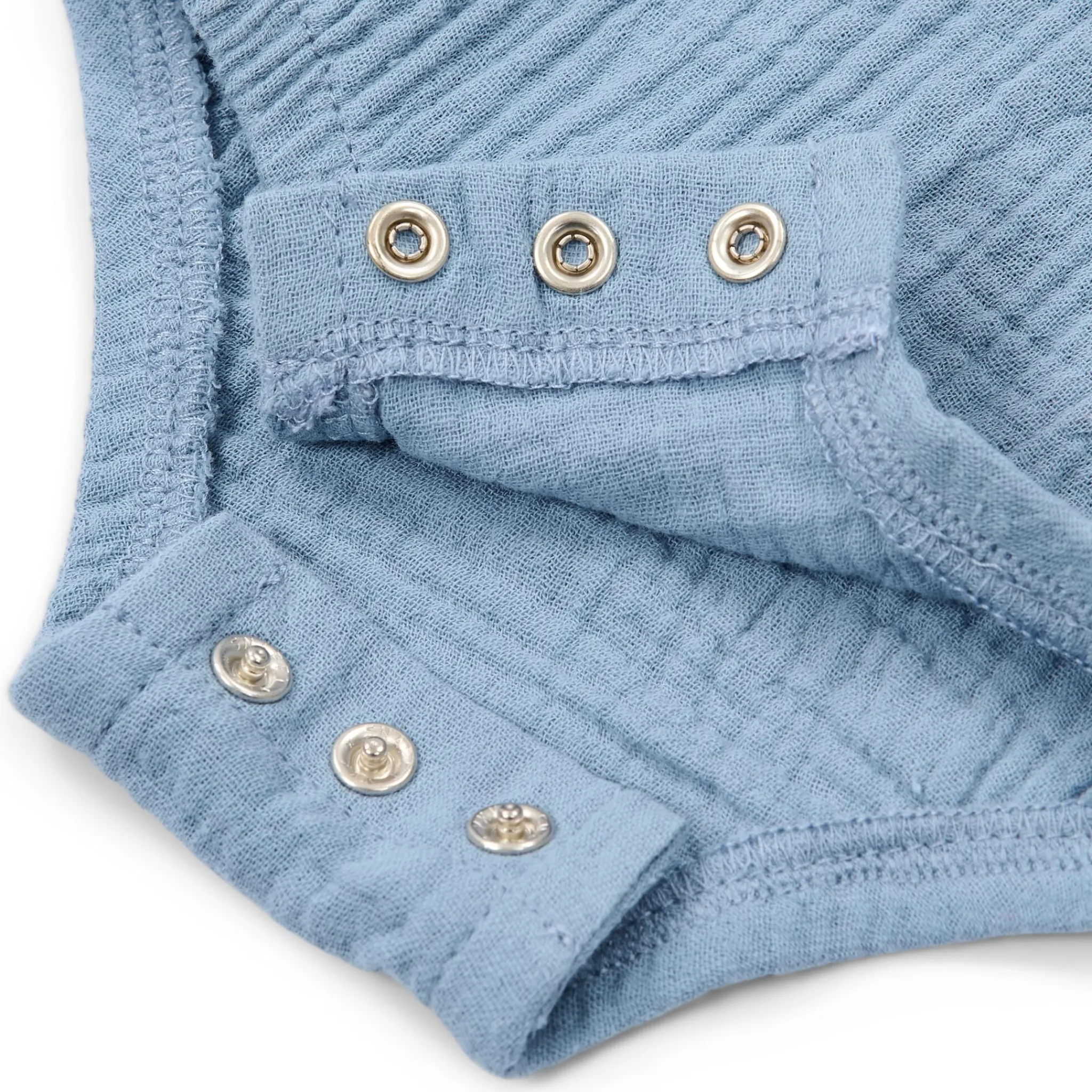 Little Dutch Sleeveless romper - Blue Sale