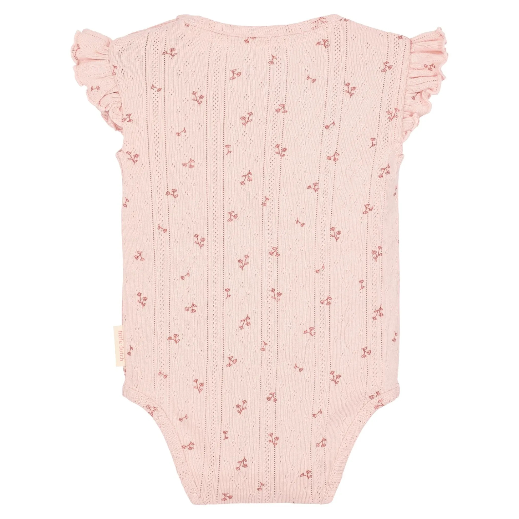 Little Dutch Sleeveless romper - Pink - Fairy Flowers Best