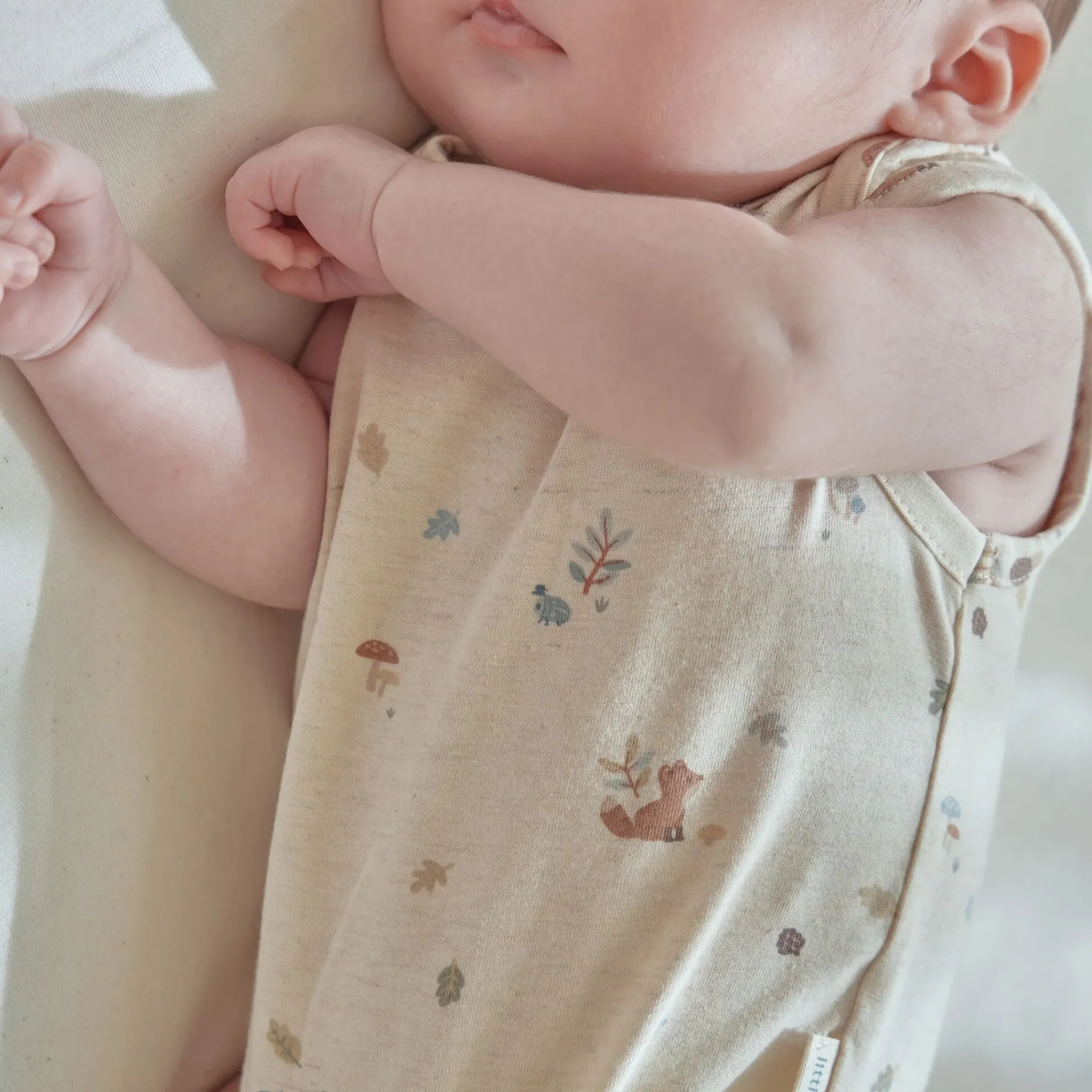 Little Dutch Sleeveless romper - Sand New