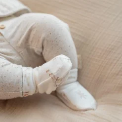 Little Dutch Slippers - White - Newborn Naturals - Baby Bunny Hot