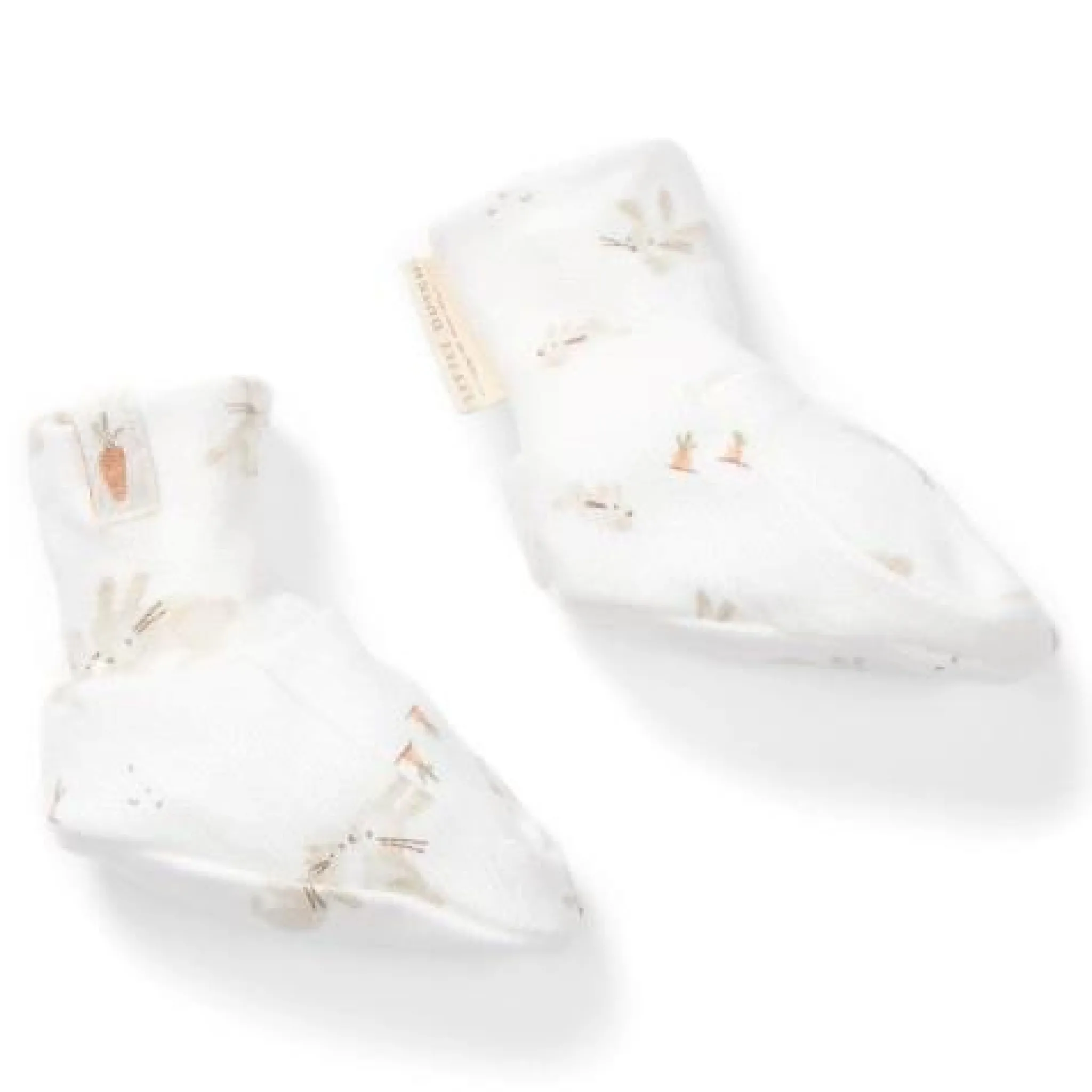 Little Dutch Slippers - White - Newborn Naturals - Baby Bunny Hot