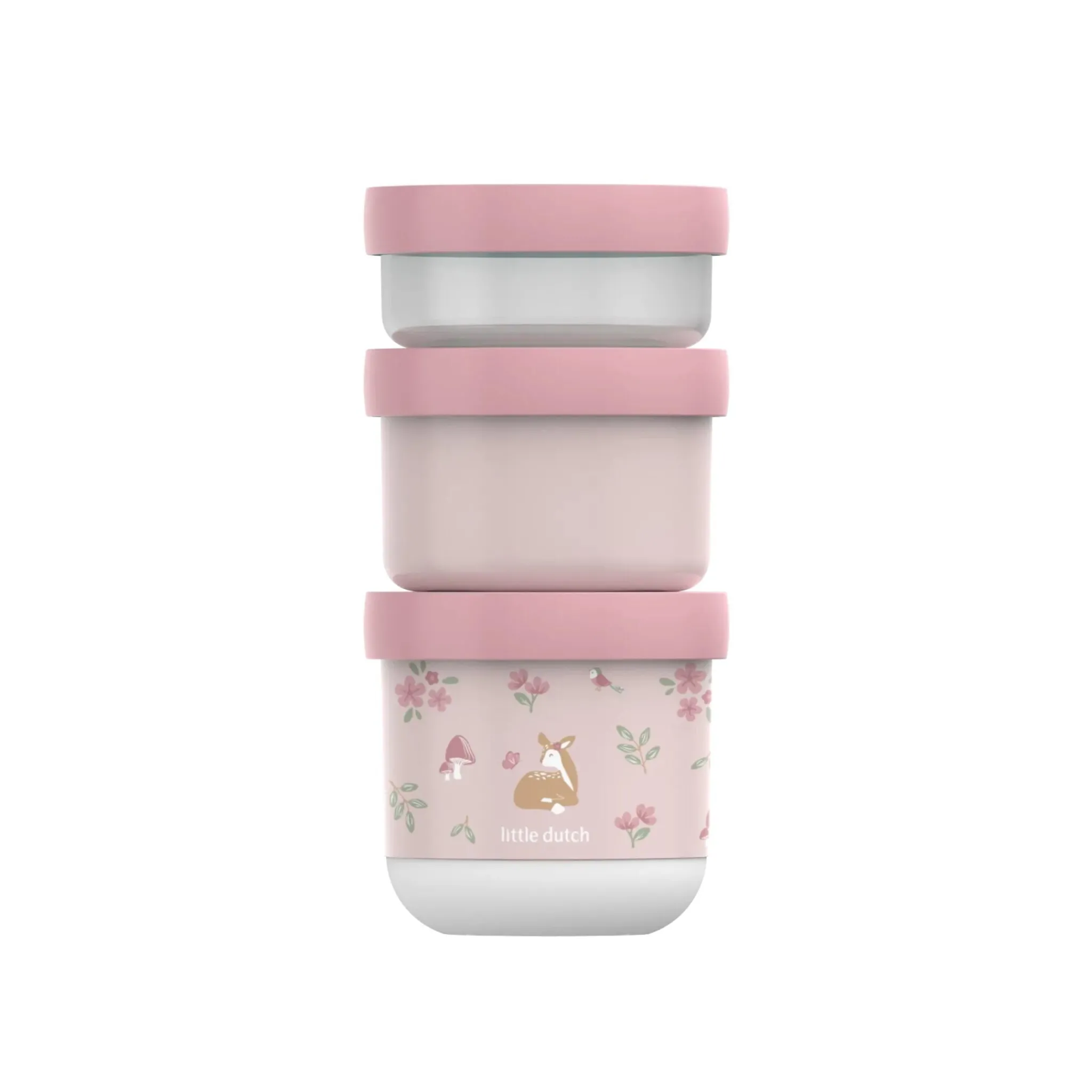 Little Dutch Snackbox Stack 3-Piece Fairy Garden Clearance