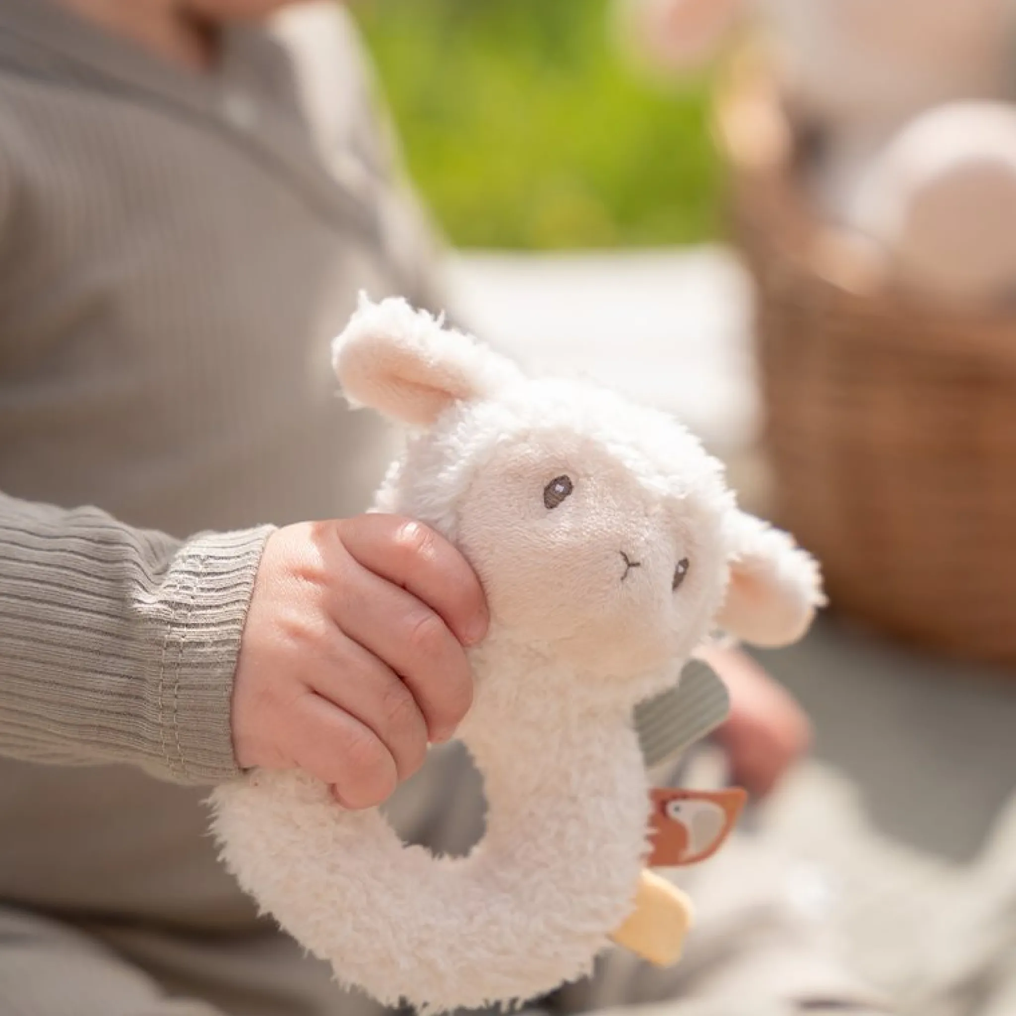 Little Dutch Soft ring rattle sheep Little Farm Discount
